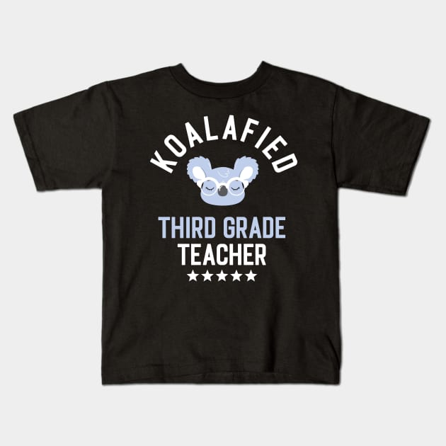 Koalafied Third Grade Teacher - Funny Gift Idea for Third Grade Teachers Kids T-Shirt by BetterManufaktur